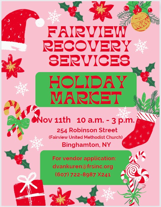 Fairview Recovery Services Holiday Market 2023